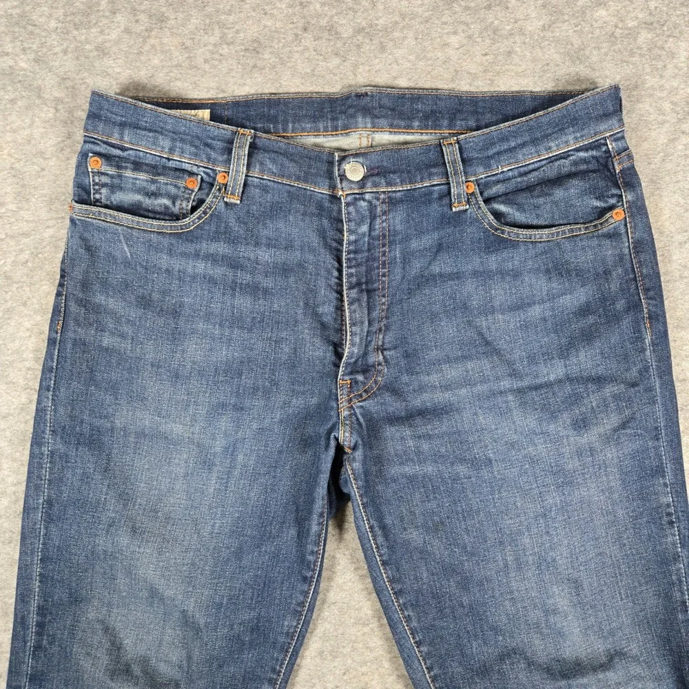Levi's Mens Big E Blue 511 Slim Fit Denim Jeans 36x34